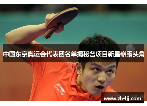 中国东京奥运会代表团名单揭秘各项目新星崭露头角 中国东京奥运会代表团名单揭秘各项目新星崭露头角